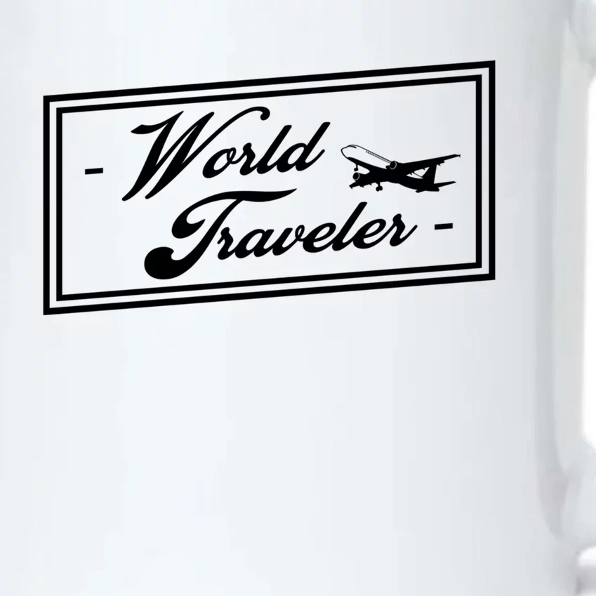 World Tourism Day Travel Makes You Richer Like This Traveler Gift Black Color Changing Mug