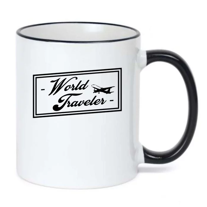 World Tourism Day Travel Makes You Richer Like This Traveler Gift Black Color Changing Mug