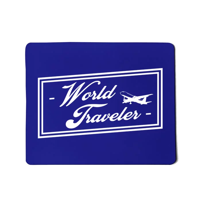 World Tourism Day Travel Makes You Richer Like This Traveler Gift Mousepad