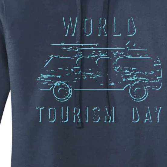 World Tourism Day Gift Women's Pullover Hoodie