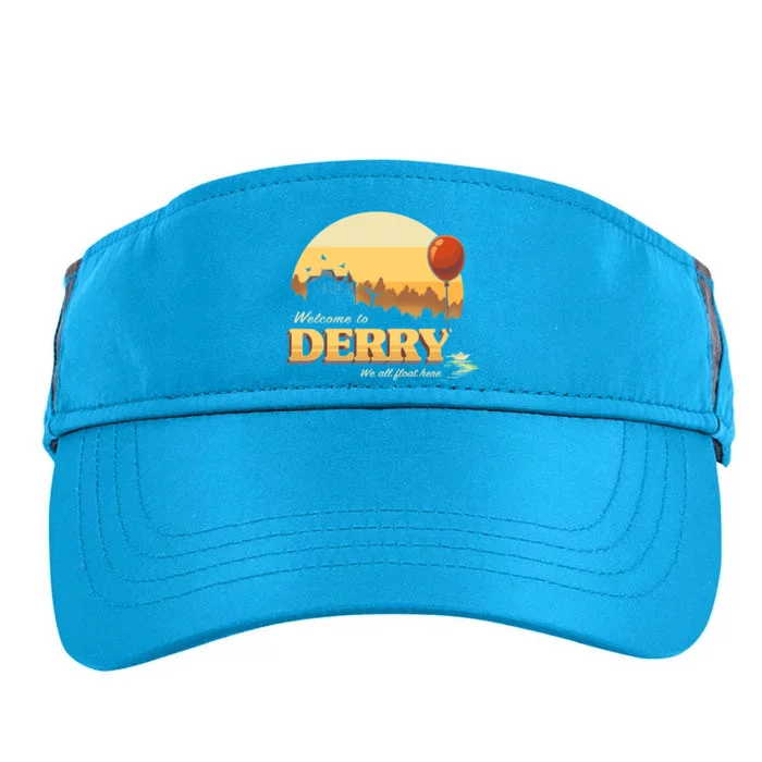 Welcome To Derry It Terror Movie Book Horror Killer Clown Adult Drive Performance Visor