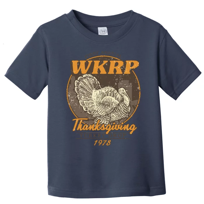 Wkrp Turkey Drop Toddler T-Shirt