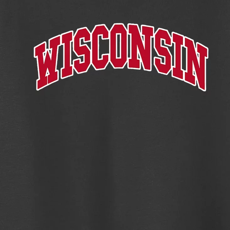 Wisconsin Throwback Design Classic Toddler T-Shirt