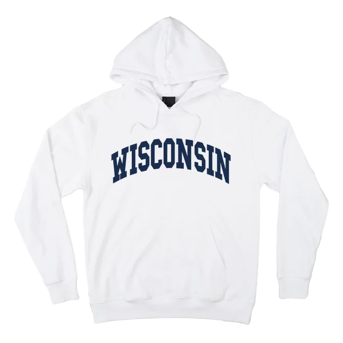 Wisconsin Throwback Design Classic Hoodie