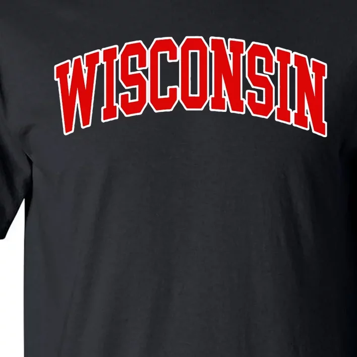 Wisconsin Throwback Design Classic Tall T-Shirt