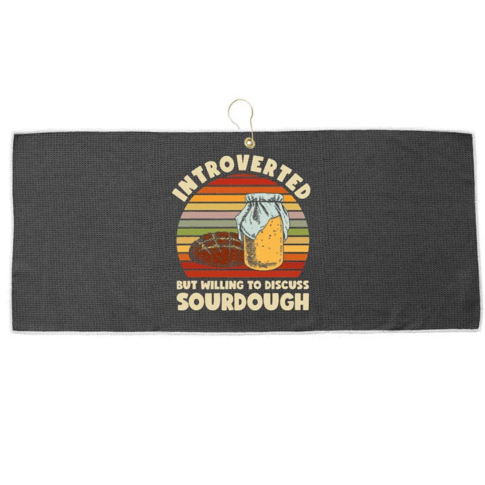 Willing To Discuss Sourdough Bread Baking Sourdough Large Microfiber Waffle Golf Towel