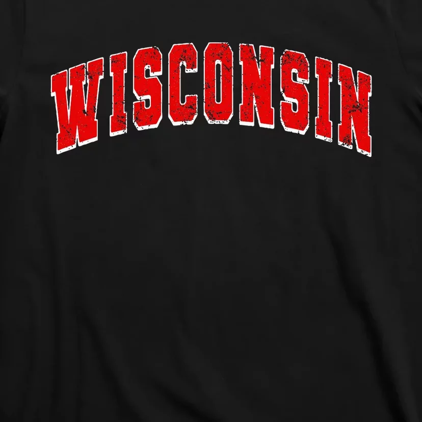 Wisconsin Throwback Design Classic T-Shirt