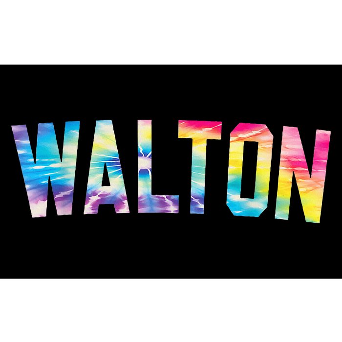 Walton Tie Dye Bumper Sticker