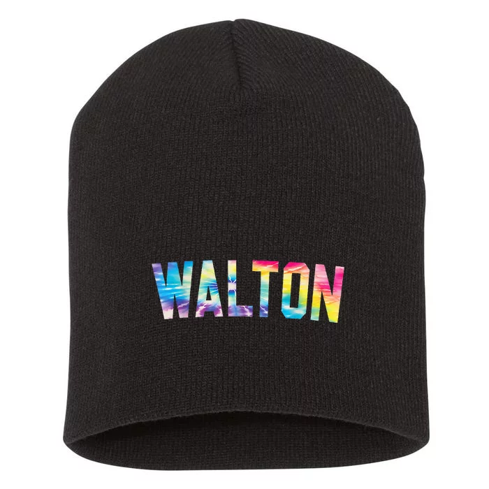 Walton Tie Dye Short Acrylic Beanie