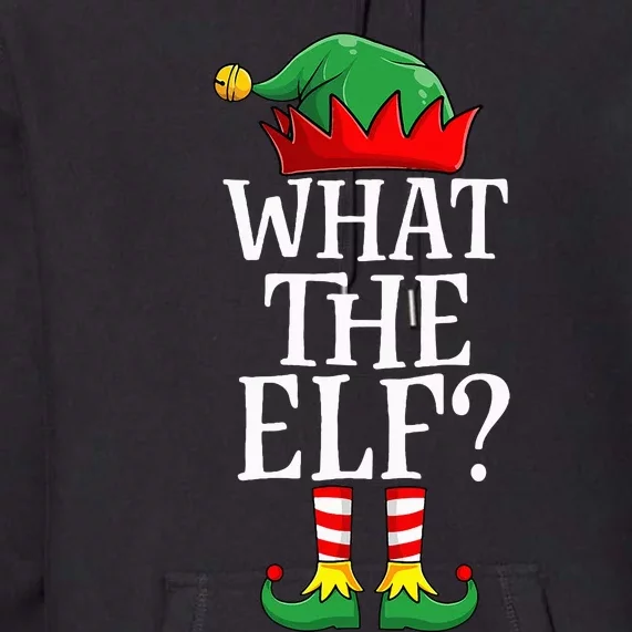 What The Elf Christmas Family Matching Group Funny Premium Hoodie