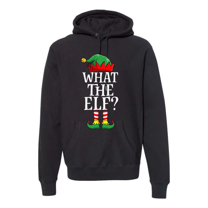 What The Elf Christmas Family Matching Group Funny Premium Hoodie