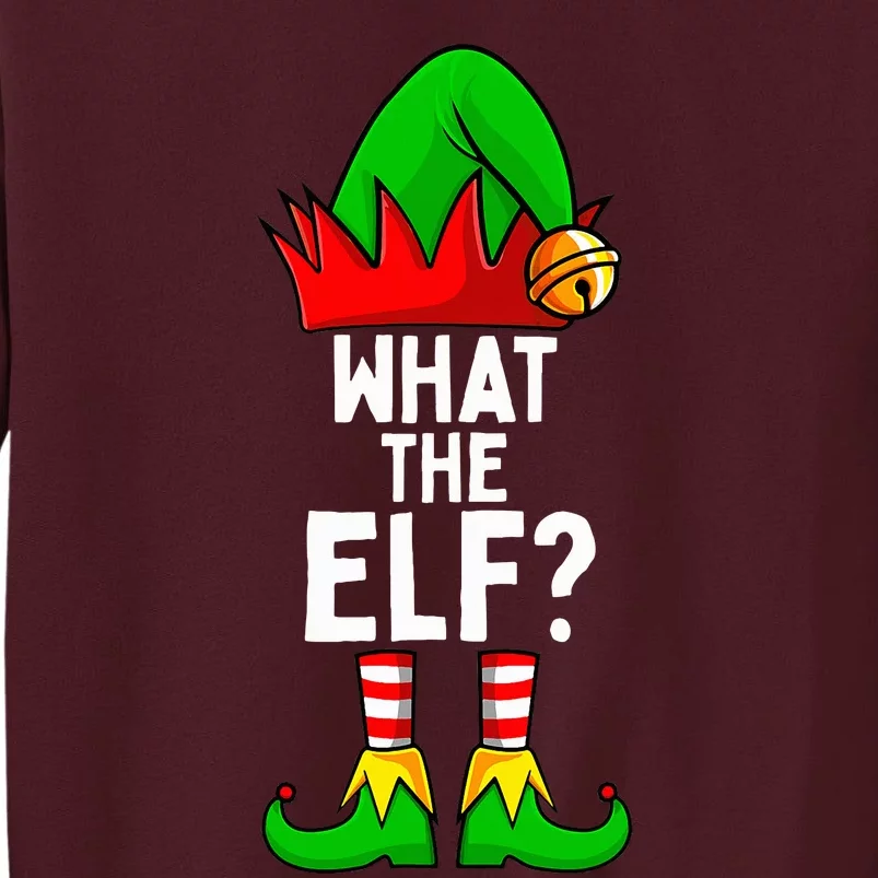 What The Elf Matching Family Christmas Tall Sweatshirt