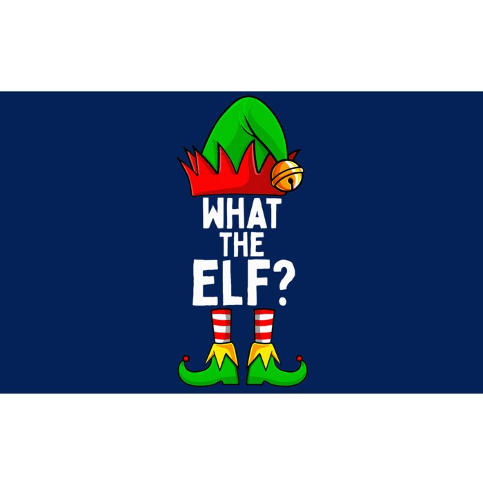 What The Elf Matching Family Christmas Bumper Sticker