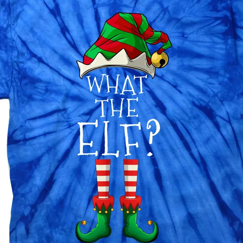 What The Elf Christmas Family Matching Group Funny Funny Gift Tie-Dye T-Shirt