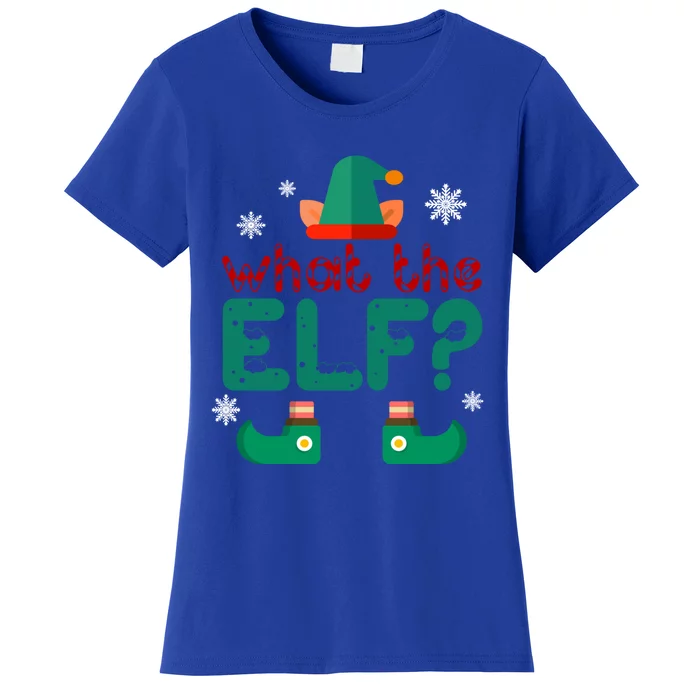 What The Elf Funny Christmas Gift Women's T-Shirt