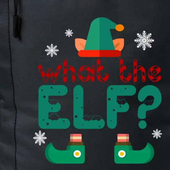 What The Elf Funny Christmas Gift Daily Commute Backpack