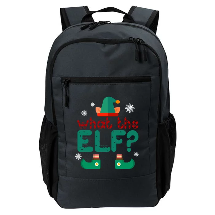 What The Elf Funny Christmas Gift Daily Commute Backpack