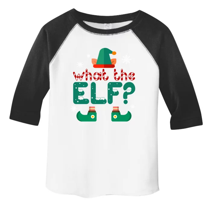 What The Elf Funny Christmas Gift Toddler Fine Jersey T-Shirt