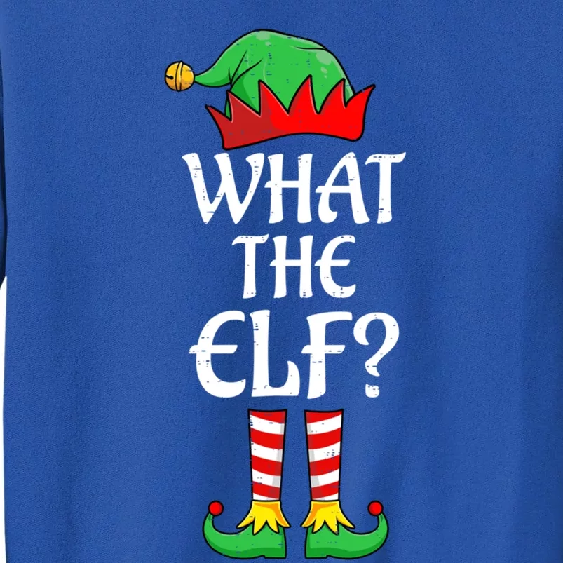 What The Elf Christmas Family Matching Xmas Group Funny Gift Sweatshirt