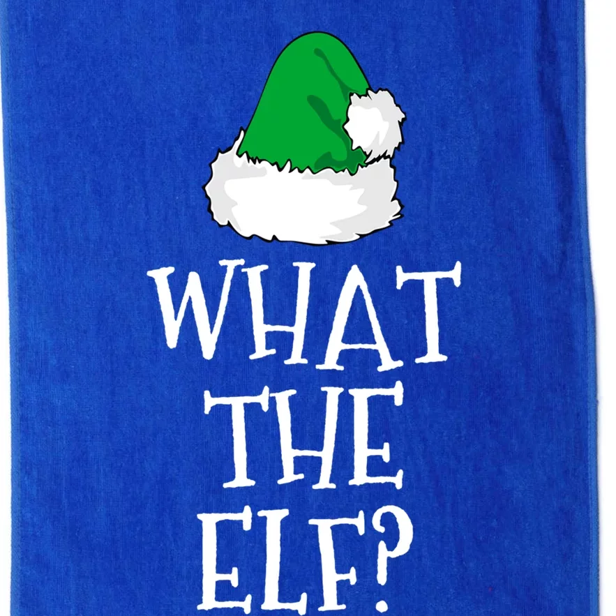 What The Elf Family Funny Christmas Gift Platinum Collection Golf Towel