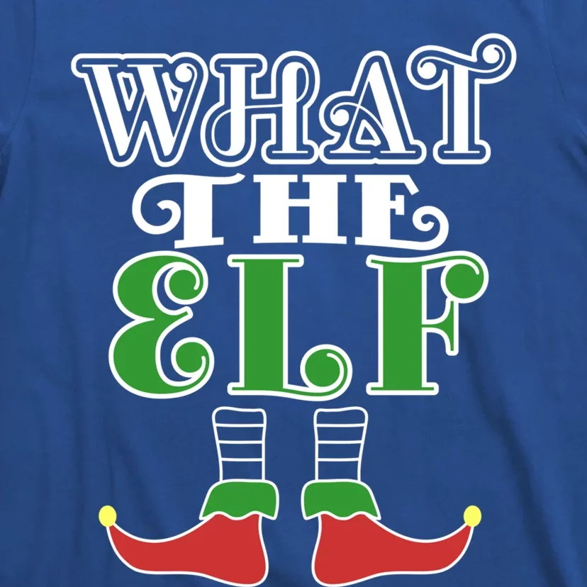 What The Elf Family Matching Christmas Group Gift Pajama Gift T-Shirt