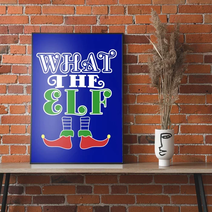 What The Elf Family Matching Christmas Group Gift Pajama Gift Poster