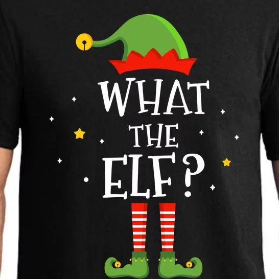 What The Elf Funny Christmas Matching Family Pajama Meaningful Gift Pajama Set