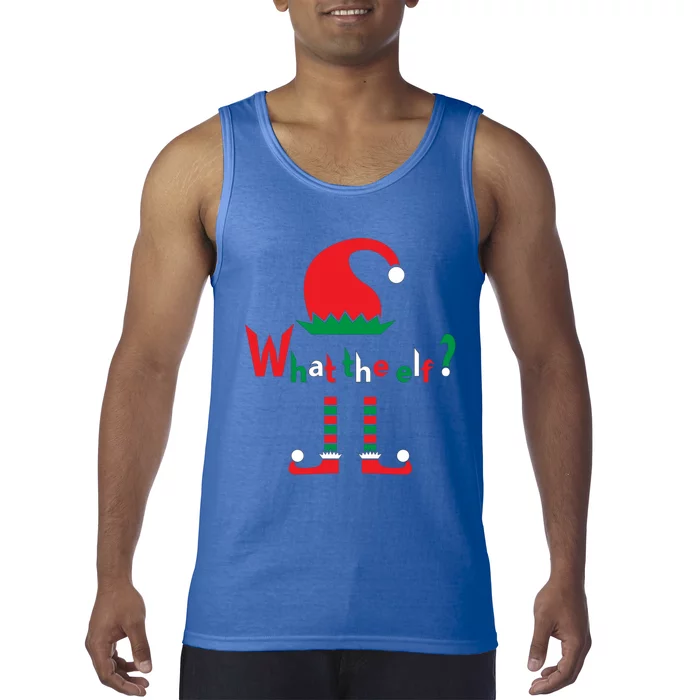 What The Elf Funny Christmas Wear Gift Tank Top