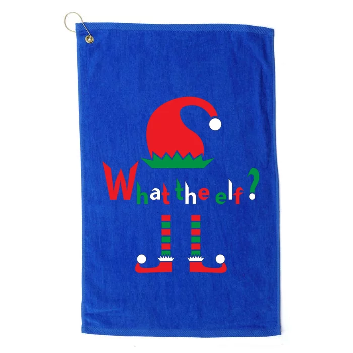 What The Elf Funny Christmas Wear Gift Platinum Collection Golf Towel