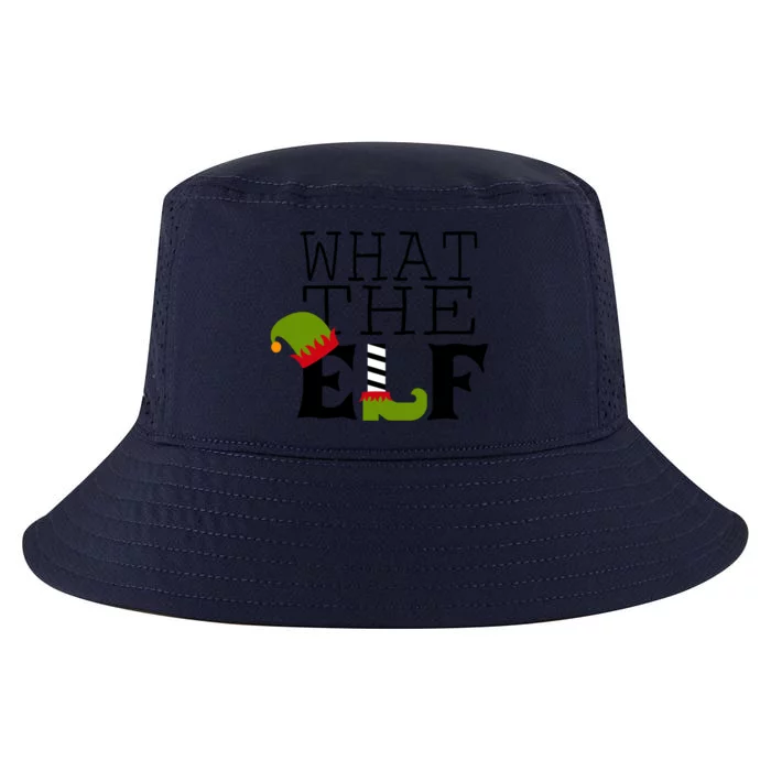 What The Elf Funny Christmas Festive Graphic Holiday Cool Gift Cool Comfort Performance Bucket Hat