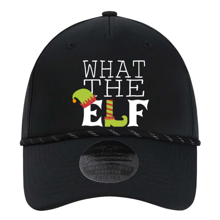 What The Elf Funny Christmas Festive Graphic Holiday Gift Performance The Dyno Cap