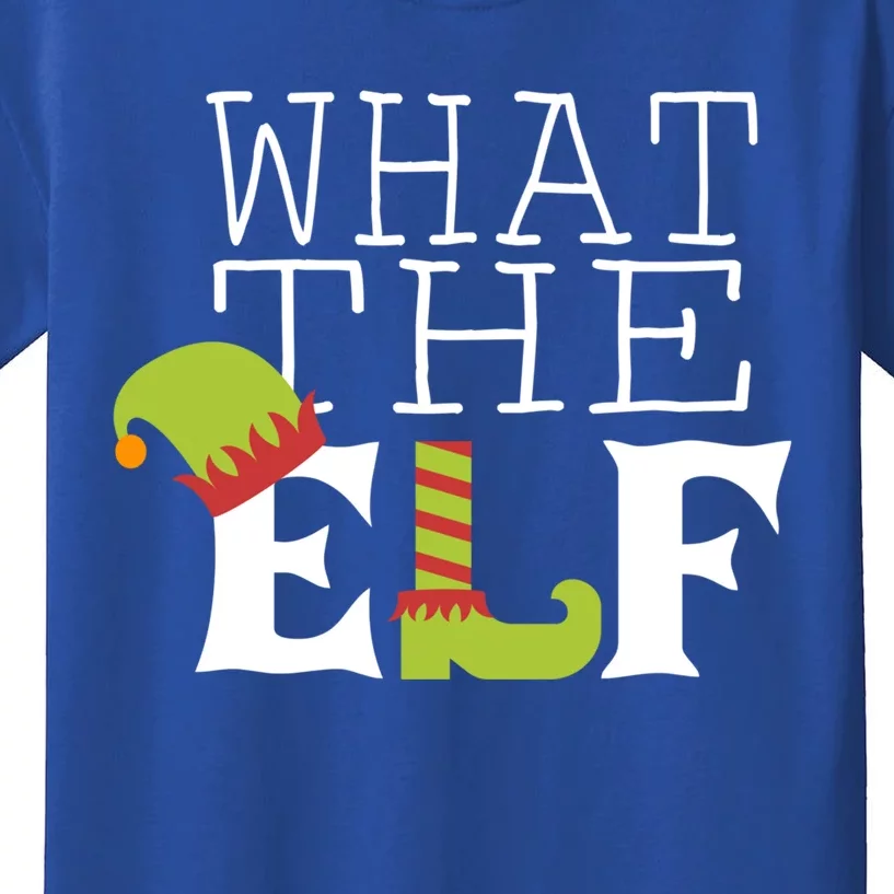 What The Elf Funny Christmas Festive Graphic Holiday Gift Kids T-Shirt