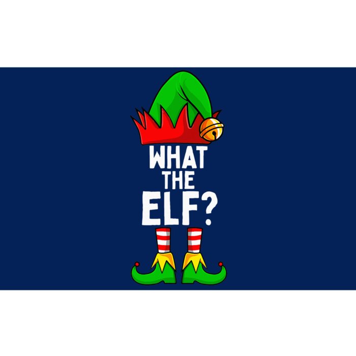 What The Elf Matching Family Christmas Bumper Sticker