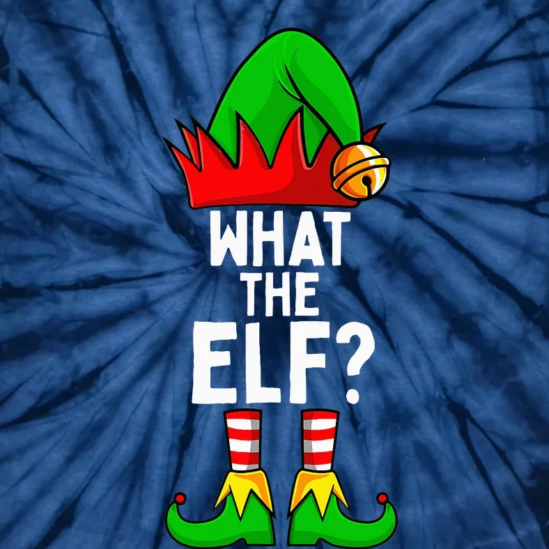 What The Elf Matching Family Christmas Tie-Dye T-Shirt