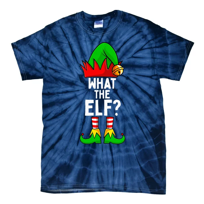 What The Elf Matching Family Christmas Tie-Dye T-Shirt