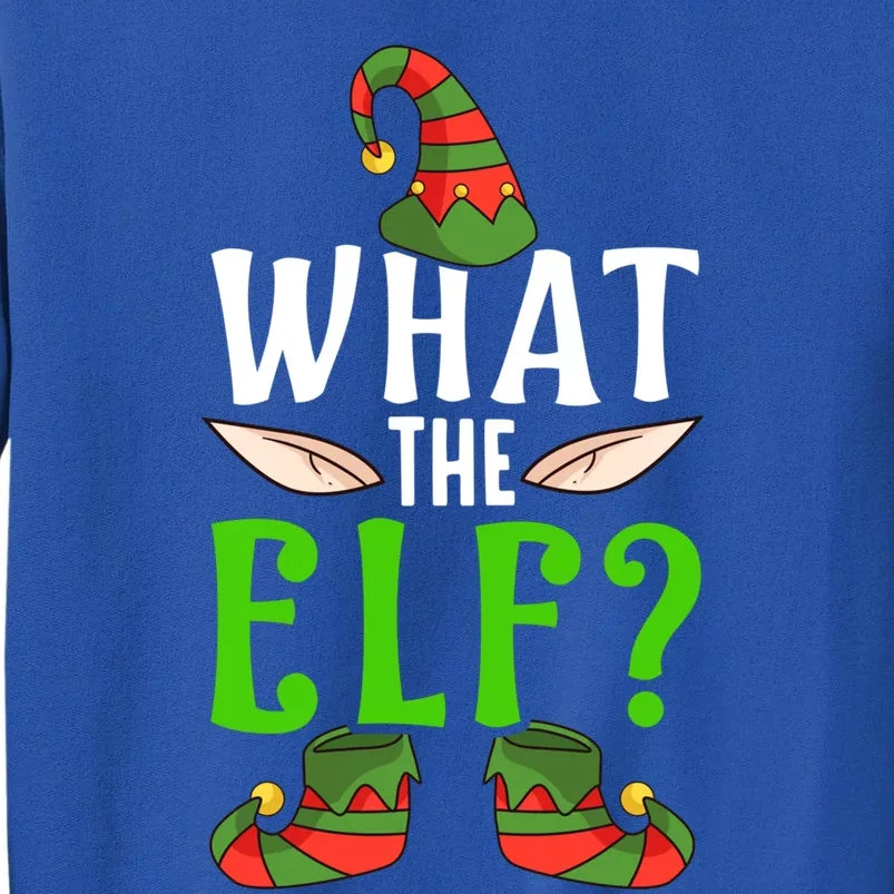 What The Elf Funny Ears No Swearing Christmas Gift Sweatshirt