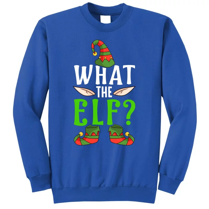 What The Elf Funny Ears No Swearing Christmas Gift Sweatshirt