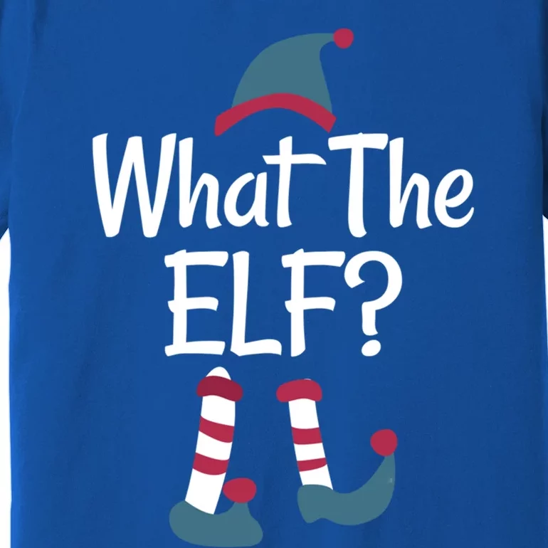 What The Elf Group Matching Family Christmas Gift Outfit Meaningful Gift Premium T-Shirt