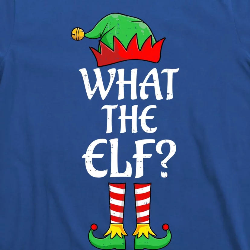 What The Elf Group Matching Family Christmas Outfit Pajama Meaningful Gift T-Shirt