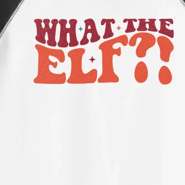 What The Elf Funny Holiday Christmas Gift Toddler Fine Jersey T-Shirt