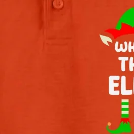 What The Elf Matching Family Christmas Gift Dry Zone Grid Performance Polo