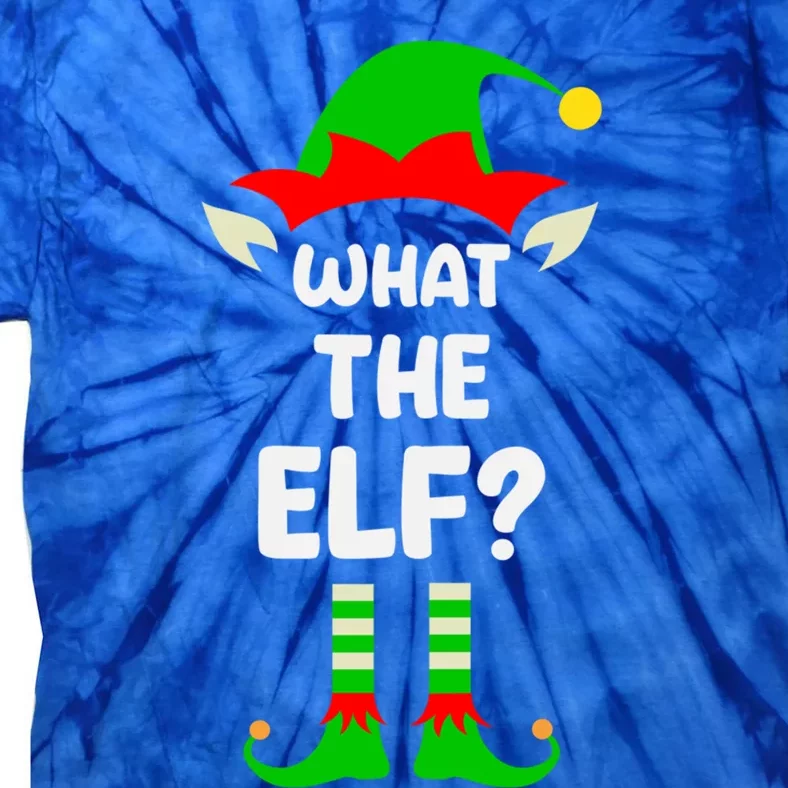 What The Elf Matching Family Christmas Gift Tie-Dye T-Shirt