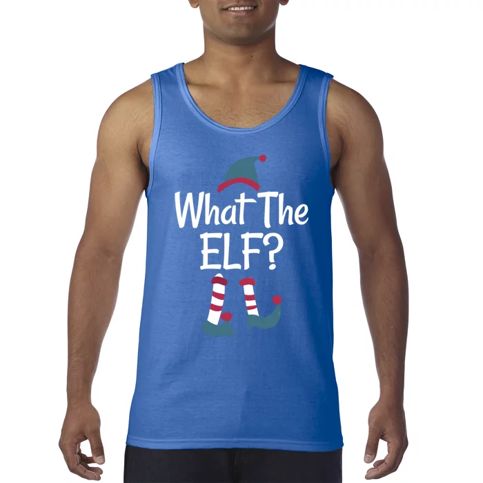 What The Elf Group Matching Family Christmas Gift Outfit Meaningful Gift Tank Top