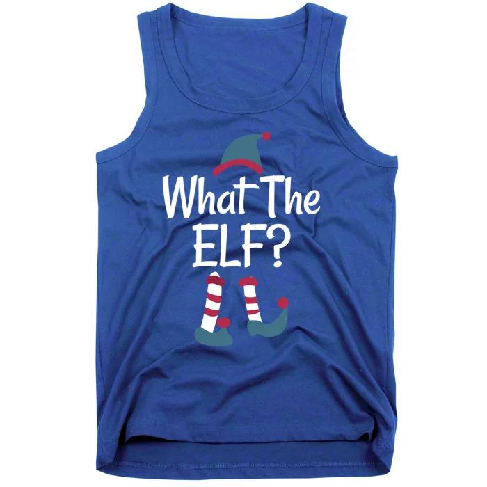 What The Elf Group Matching Family Christmas Gift Outfit Meaningful Gift Tank Top