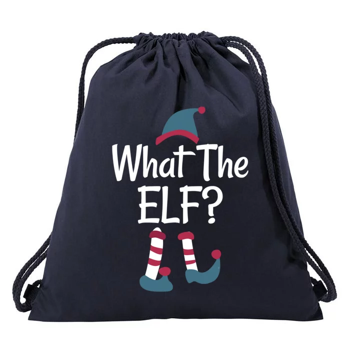 What The Elf Group Matching Family Christmas Gift Outfit Meaningful Gift Drawstring Bag