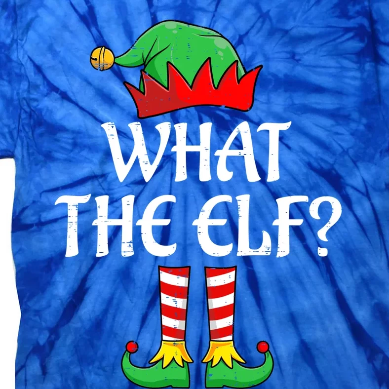 What The Elf Matching Family Christmas Great Gift Tie-Dye T-Shirt