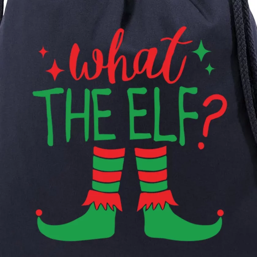 What The Elf Gift Drawstring Bag