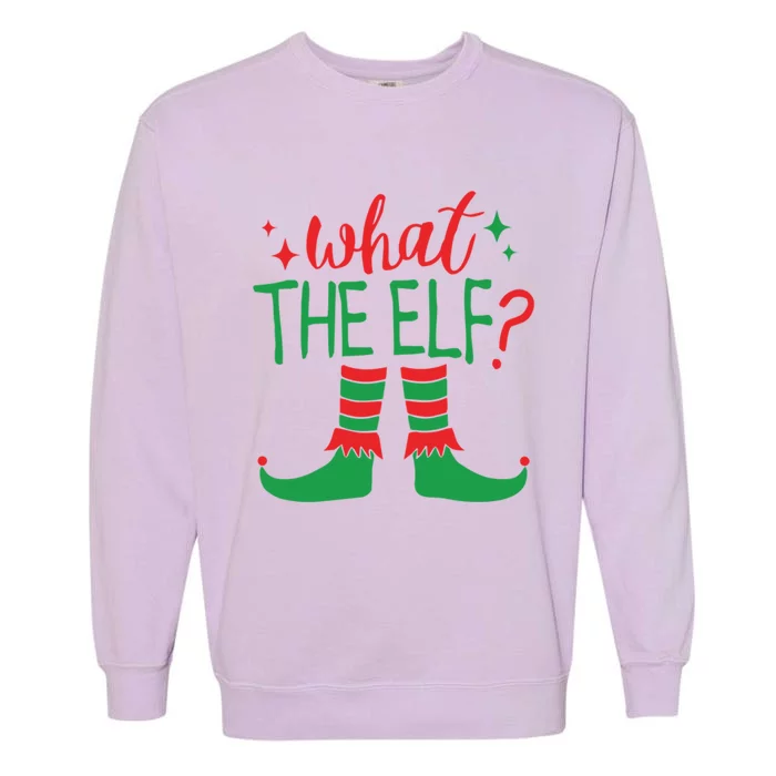 What The Elf Gift Garment-Dyed Sweatshirt