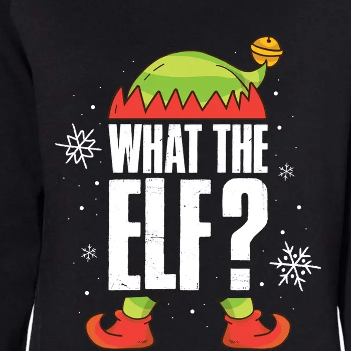 What The Elf Gift Womens California Wash Sweatshirt