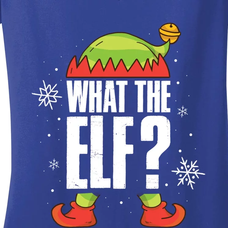 What The Elf Gift Women's V-Neck T-Shirt